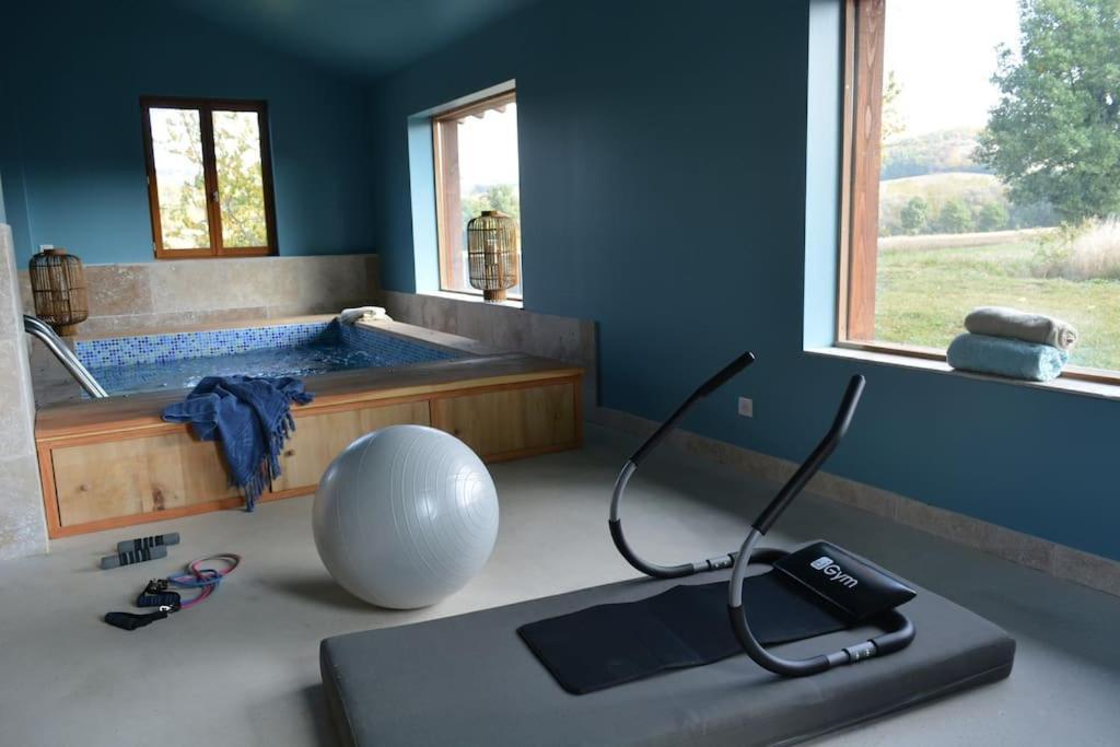 Bastide Des Tourelles Pour 20 Pers. Piscine & Spa Marzens Exterior foto